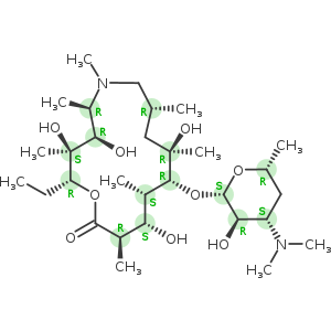 Desosaminylazithromycin